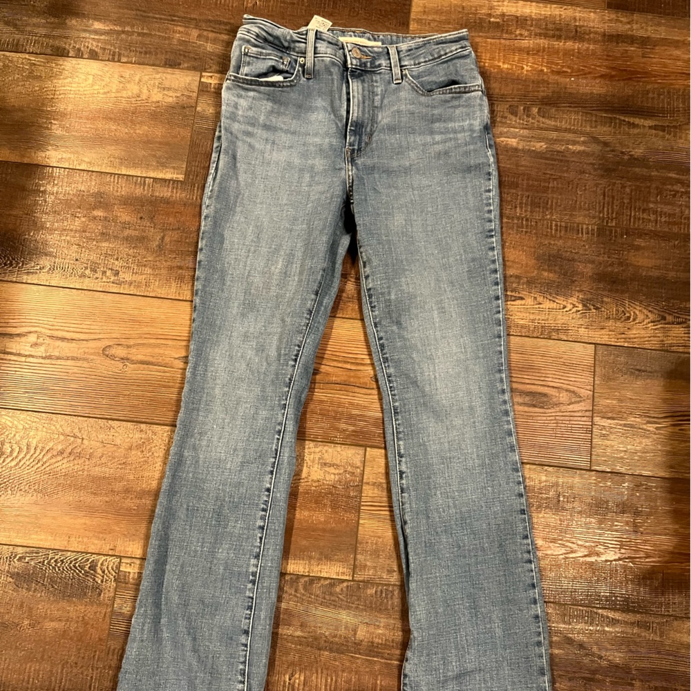 Levis high waist bootcut jeans